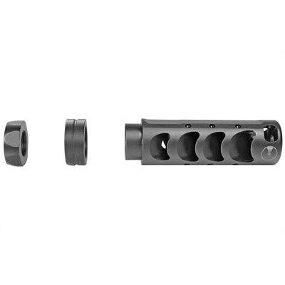 Ultradyne USA 6.5 Creedmoor Apollo MAX Compensator Muzzle Brake w/ 5/8x24 Thread, Steel Nitride - UD10260
