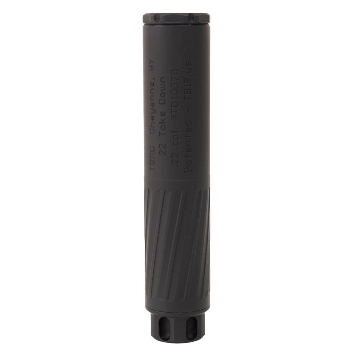 Thunder Beast Model-22 Take Down Suppressor, Black-22TAKEDOWN