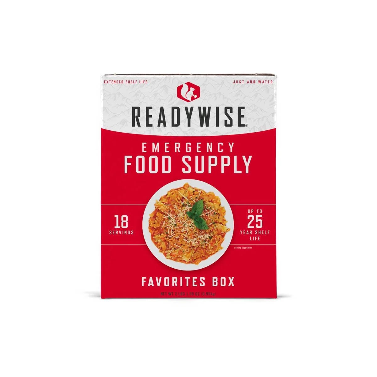 ReadyWise Favorites Box 18 Serving Emergency Food Supply - RW10-016