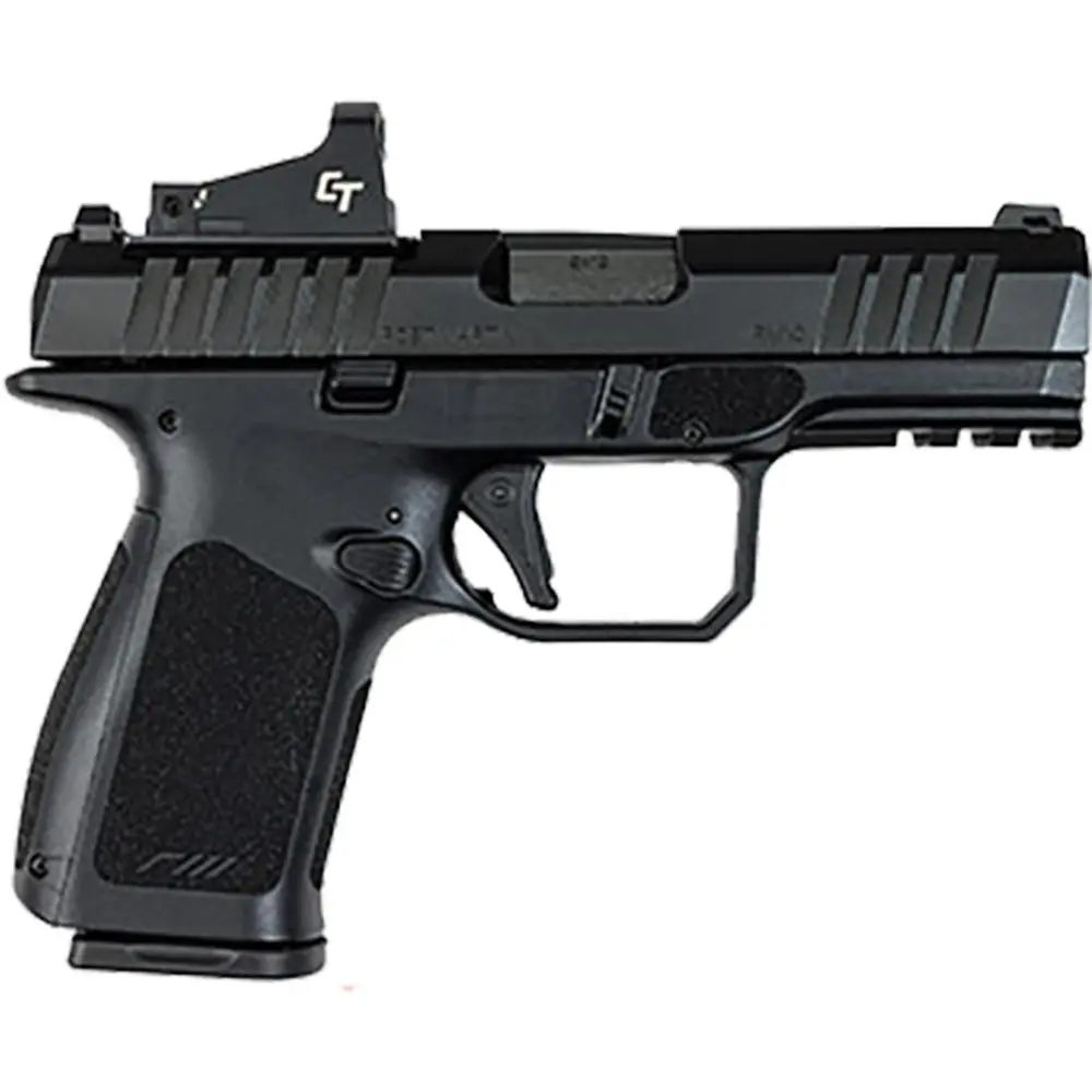 Rost Martin RM1C Handgun 9mm Luger 15rd (1) 17rd (1) Magazines 4" Barrel Black Optic Ready w/ CTS-1500 Red Dot