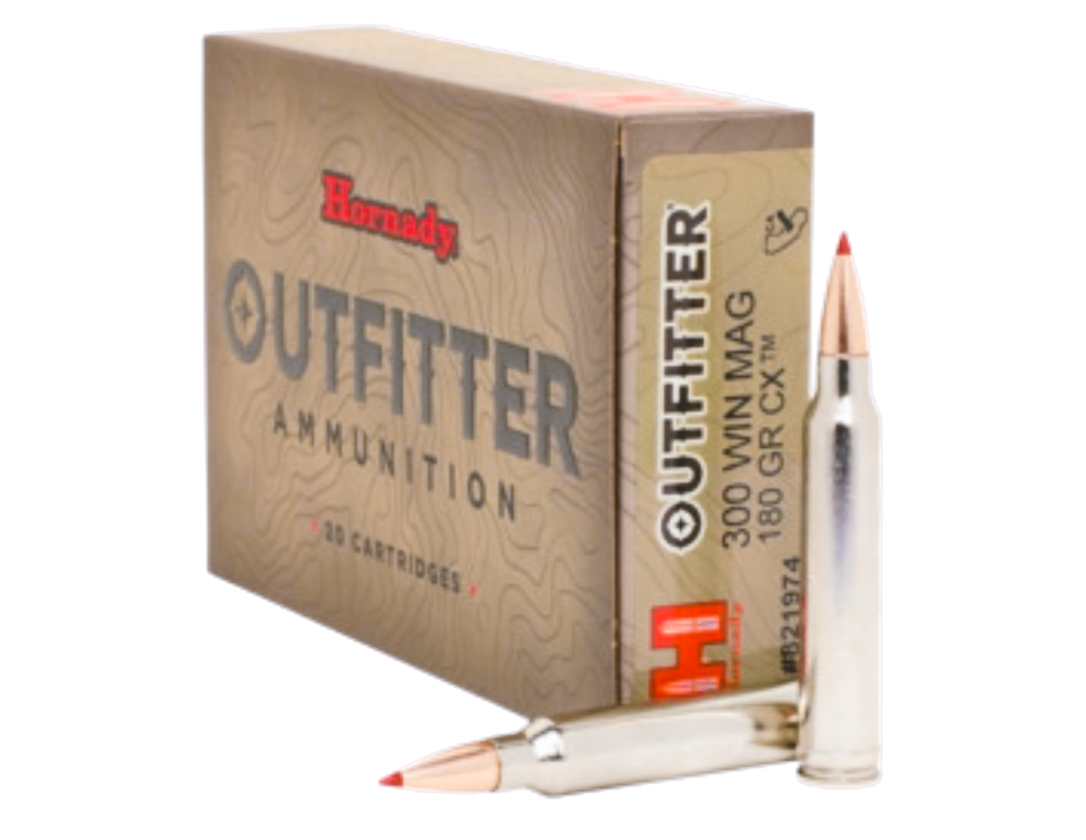Hornady Outfitter .300 Win Mag 180 gr CPT 20rds