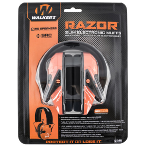 WALKER'S Razor Electronic Earmuff Coral
