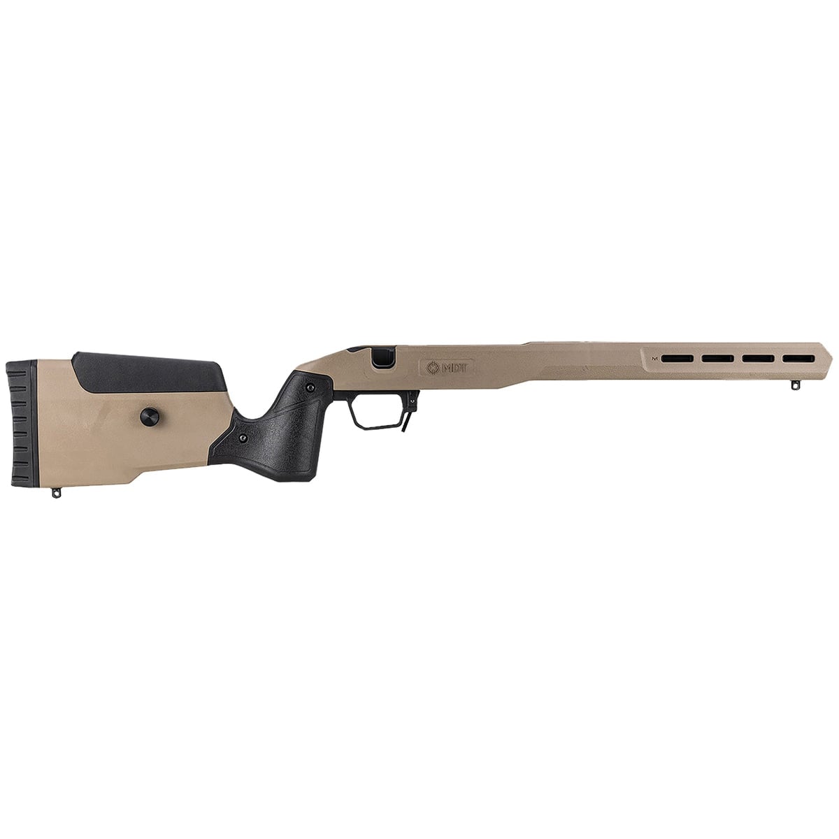 MDT Field Stock Chassis System Fits Ruger American Flat Dark Earth - For Performance - 106232-FDE