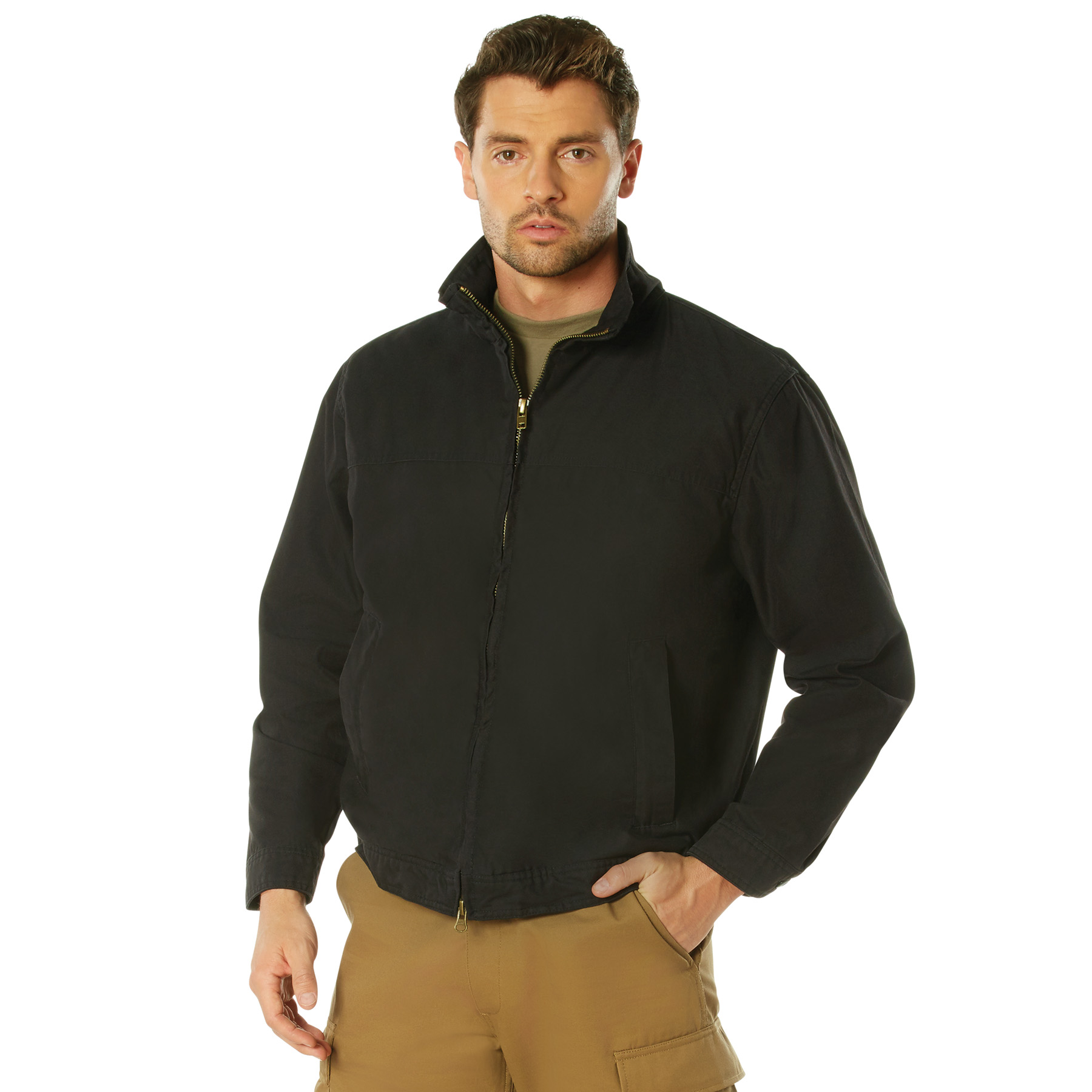 Rothco Lightweight Concealed Carry Jacket - Black, Large