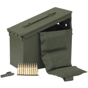 PMC Bronze Rifle Ammunition .223 Rem 55 gr FMJ 2900 fps 1680/ct (2-M2A1 Metal cans 840/ct)