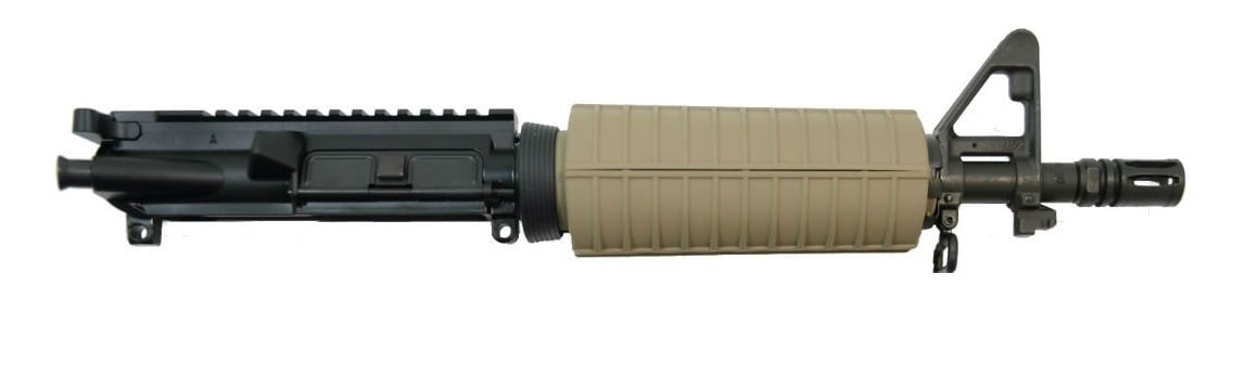 PSA 10.5" 5.56 NATO 1/7" Nitride Upper With BCG & CH, Flat Dark Earth