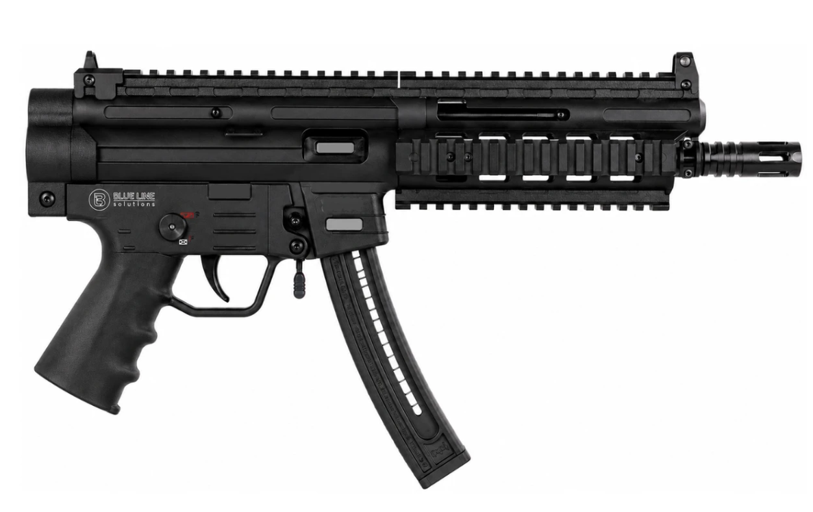 Blue Line GSG-16P 9.12" .22LR 22rd Pistol, Black - 416.00.50