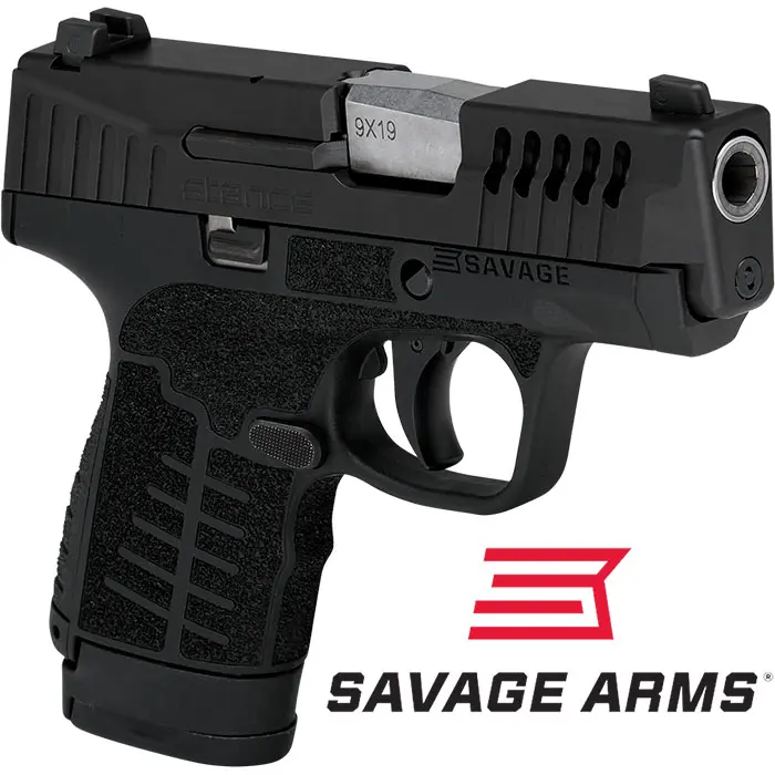 Savage Stance MC9 9mm 3.2in Black TruGlo Night Sights