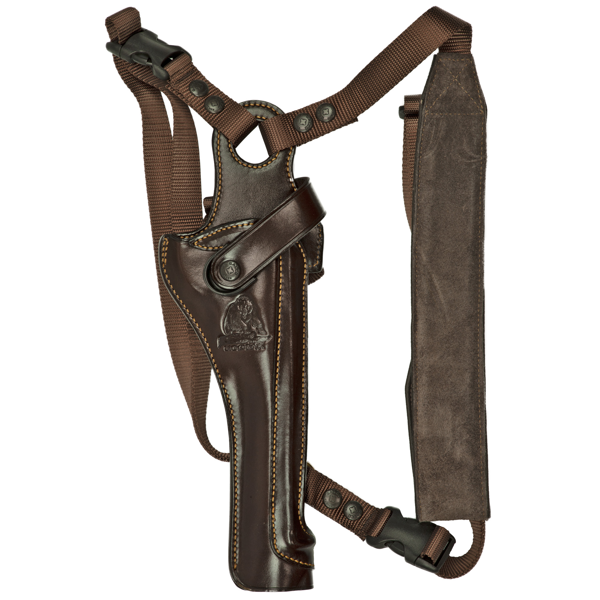 Galco Kodiak Hunter Right Hand Shoulder Holster for Ruger Blackhawk, Havana - KH130H