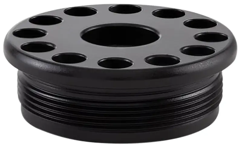 Anechoic DTAM14X1LH Direct Thread Adapter M14x1LH Titanium