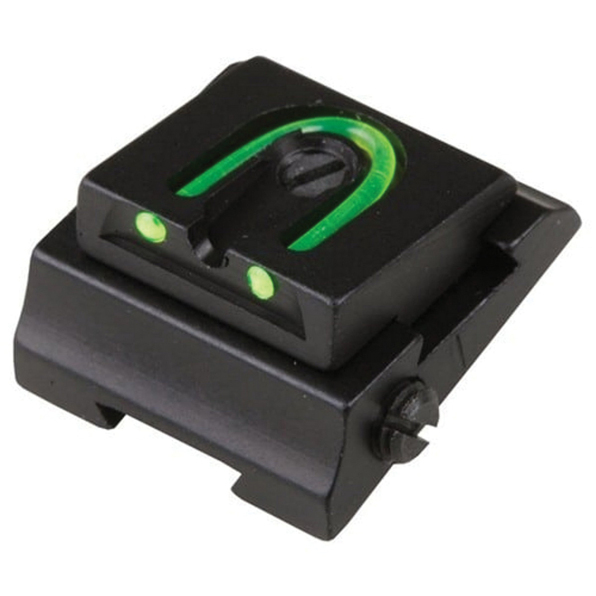 Williams Gun Sight Fiber Optic WGOS Sight Rear Adjustable, Green