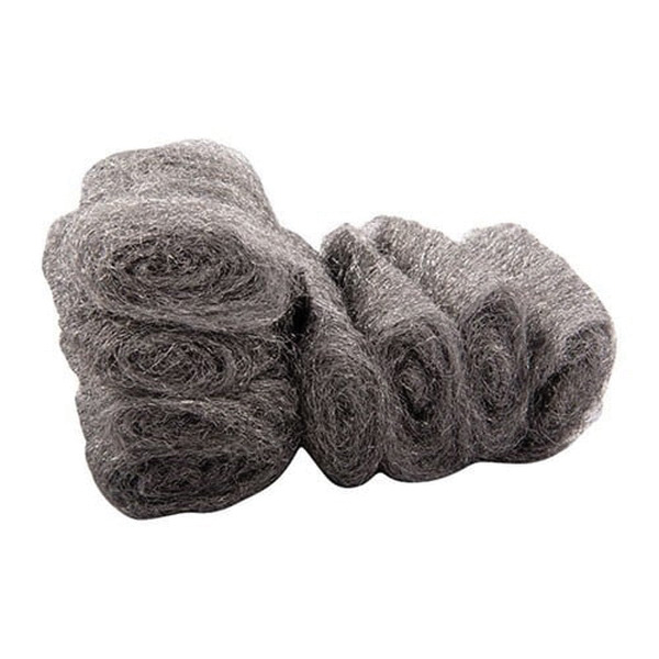 White Distribution #1 Medium Steel Wool, Pack of 8