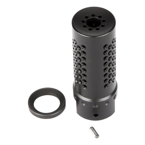 Spikes SBV1017 Dynacomp Extreme 5.56 NATO Muzzle Brake 1/2-28 tpi Black Melonite 416 Stainless Steel