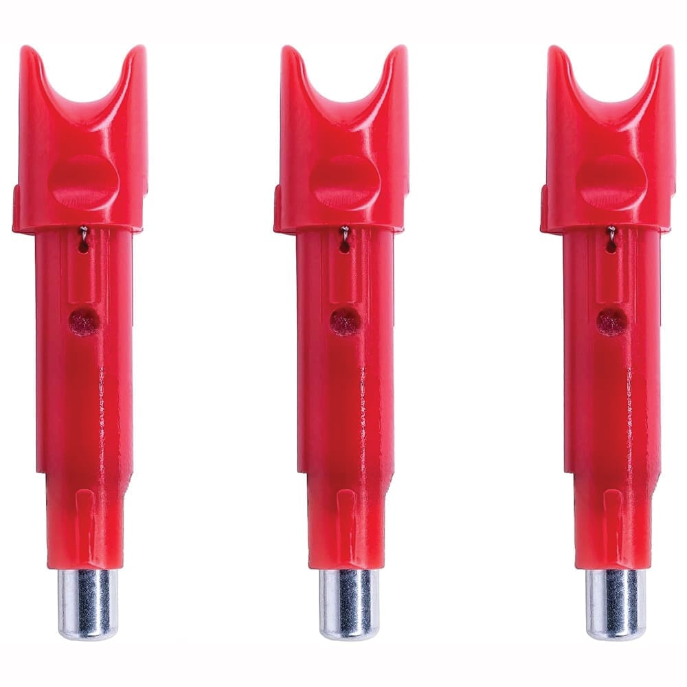 TenPoint Alpha Blaze HPX Lighted Crossbow Nock, Red Pack of 3