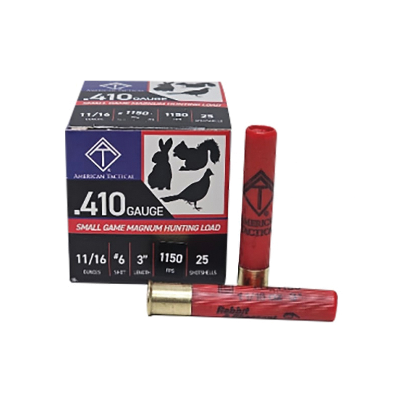 ATI ATIAC41036 Target Load 410Gauge 3″ 11/16oz 6Shot 25 Per Box/10 Case - No Credit Card Fees - Low, flat rate shipping