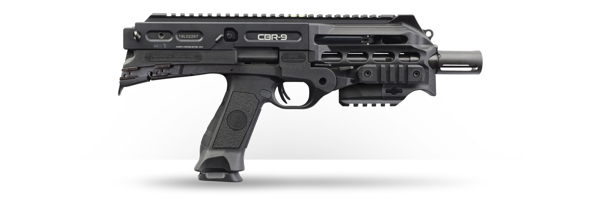 Chiappa Firearms CBR-9 9mm Semi-Auto Pistol 18+1