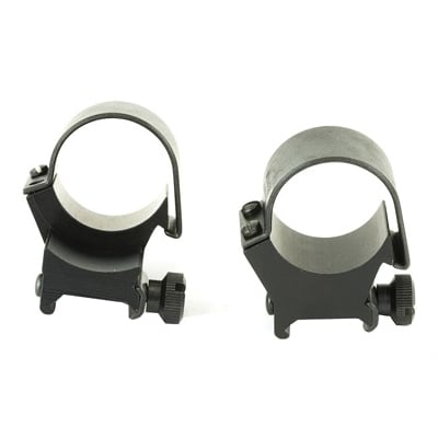 Weaver Detachable Top Mount High Extension 30mm Scope Rings, Matte Black - 49152