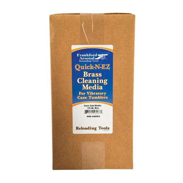 Frankford Arsenal Untreated Corn Cob Media, 15 lb Box Clear