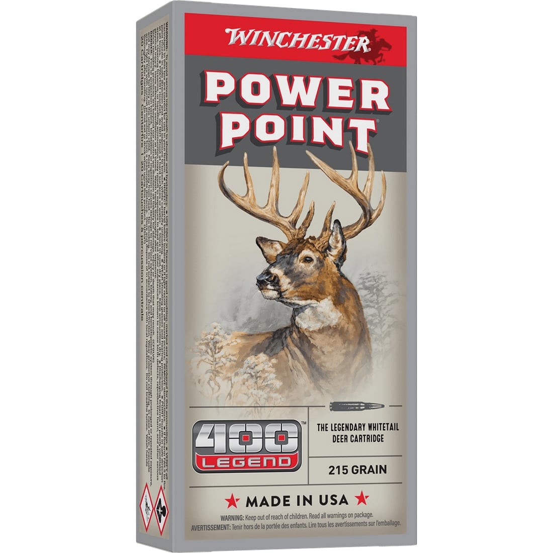 WINCHESTER SUPER X POWER POINT 400 LEGEND 215G 20RD BX 200RD CASE - No Credit Card Fees - Low, flat rate shipping