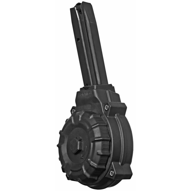 ProMag Ruger P Series 9mm 50-Round Drum Magazine - Black