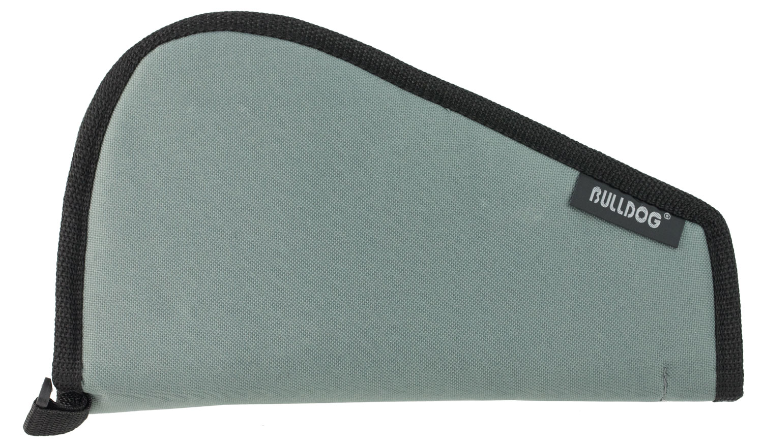 Bulldog Cases Pistol Rug, Small, Textured Gray w/ Black Trim - BD610