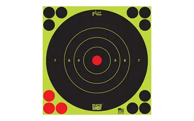 PRO-SHOT TARGET 8" GRN BULLSEYE 6PK