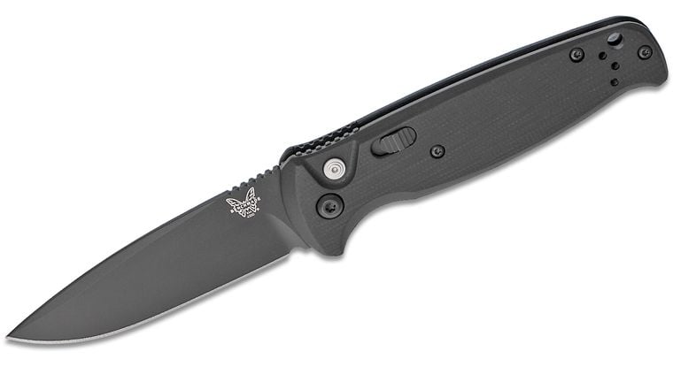 Benchmade CLA Folding Drop Point Knife,  Black - 4300BK