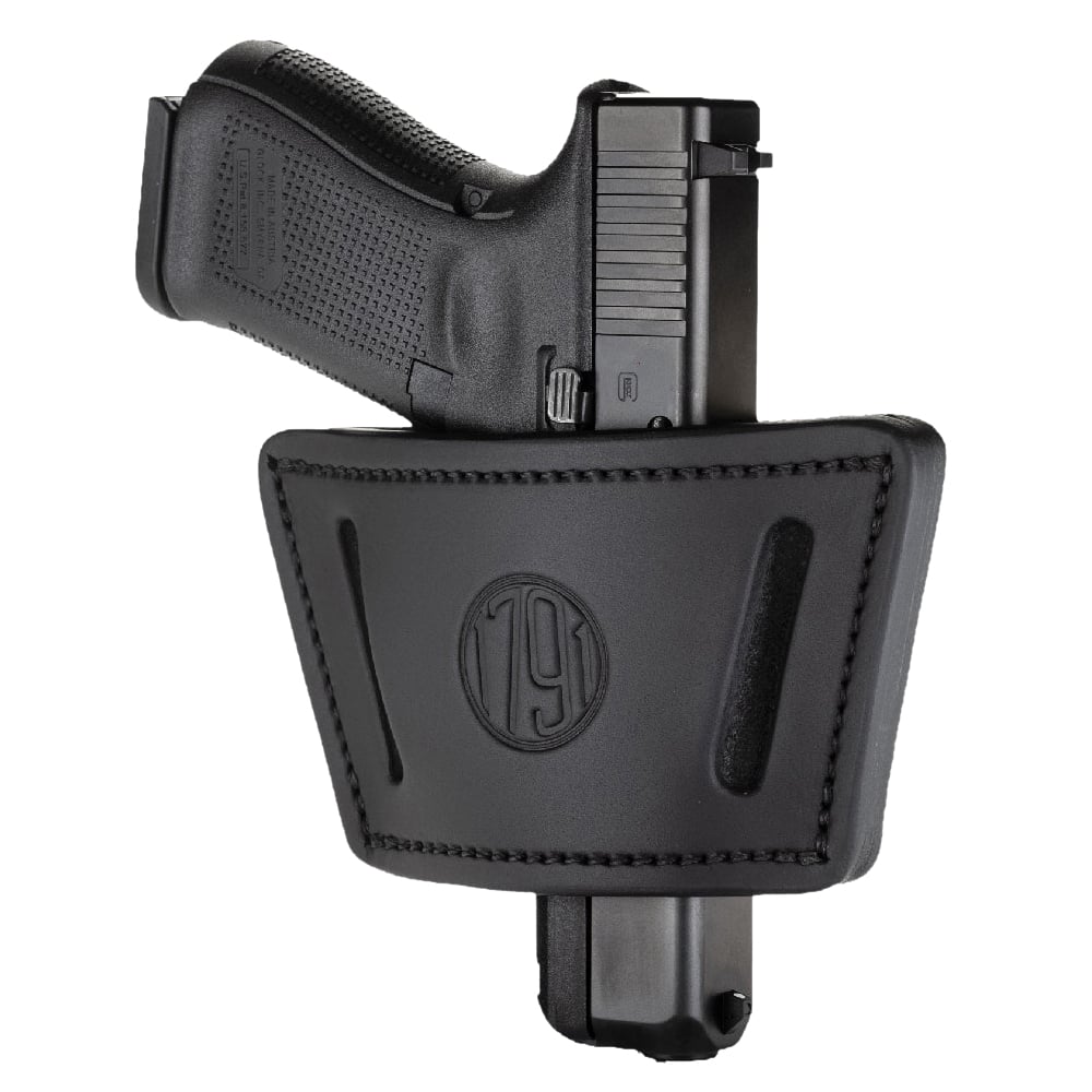 1791 Gunleather UIW Max Leather IWB/OWB Holster Ambidextrous, Classic Brown - UIWXCBRA