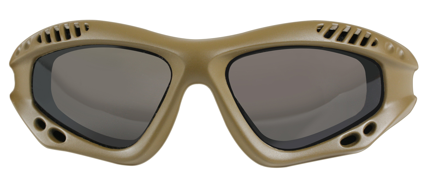 Rothco Ventec Tactical Goggles - Coyote Brown