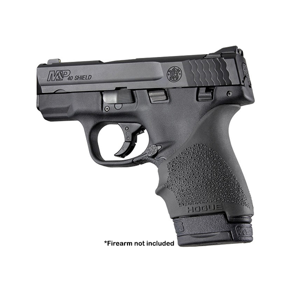Hogue HandAll Beavertail Grip Sleeve S&W M&P Shield/Ruger LC9, Black - 18400
