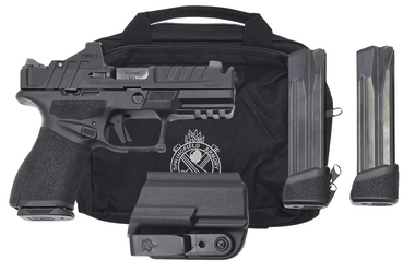 Springfield Echelon Compact 9mm 18rd Pistol, Gear Up Kit, W/ Optic, Holster & Range Bag