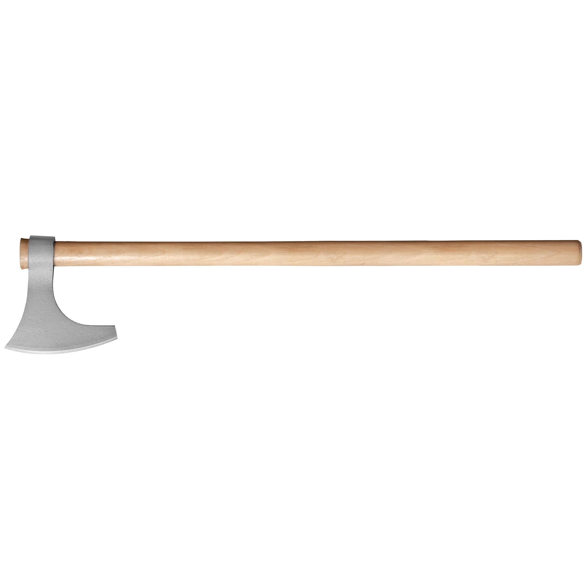 Cold Steel Viking Hand Axe, Axe, Silver, Plain, 1055 Carbon, 30" Natural Wood Handle