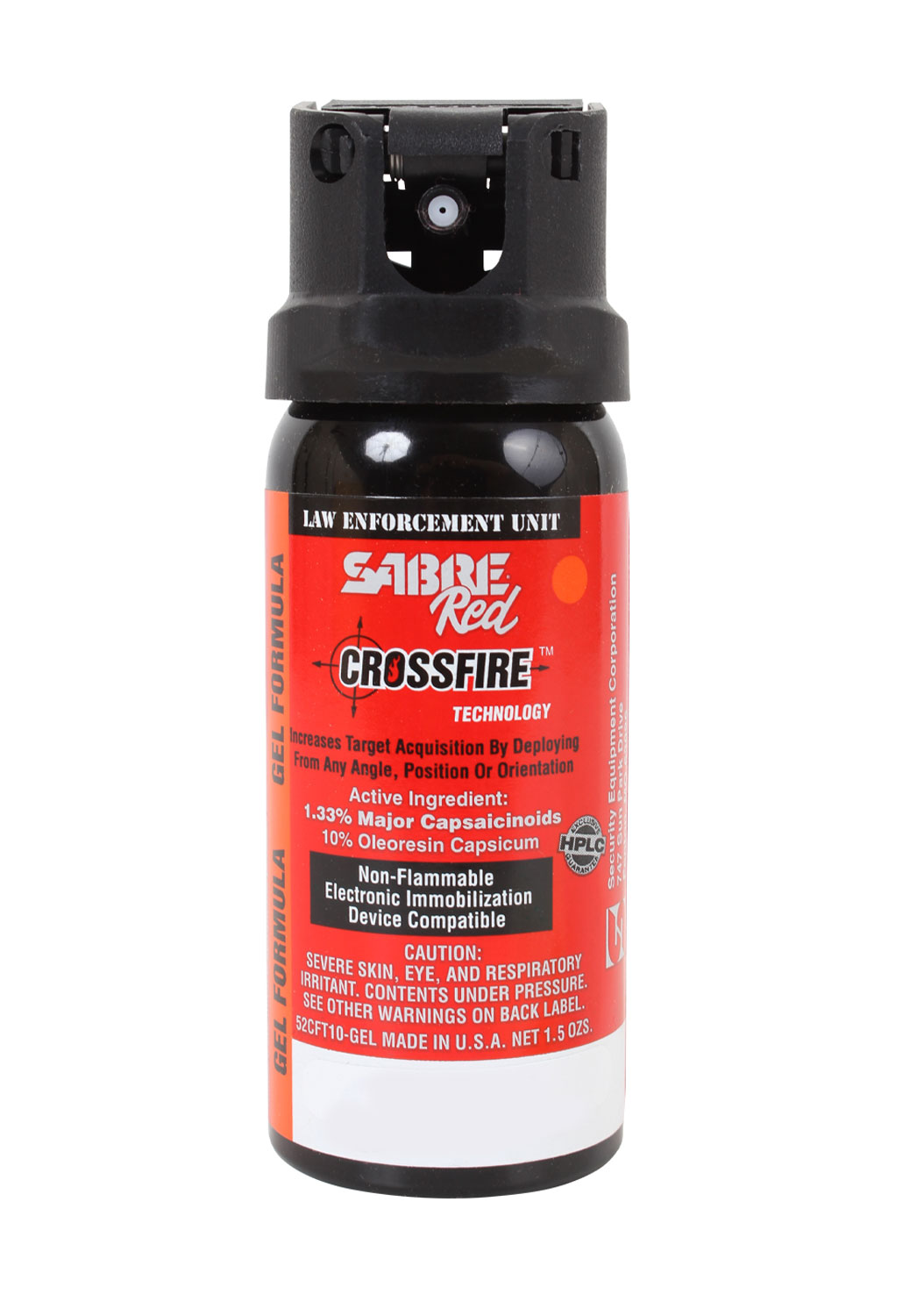 Sabre Red Crossfire Law Enforcement Gel Pepper Spray - 1.5 Oz