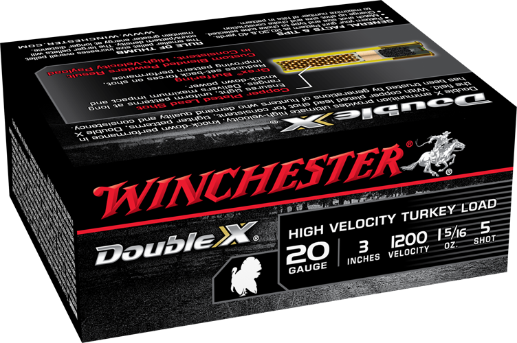 Winchester 20ga 3" #5 High Velocity Magnum Turkey Ammunition 10rds - STH2035