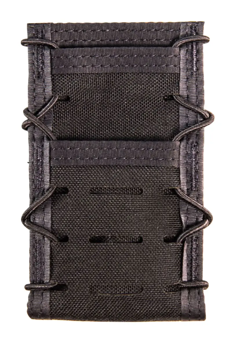 High Speed Gear 95PW01BK ITACO Phone/Tech Pouch V2 Large Black Nylon Molle Mount