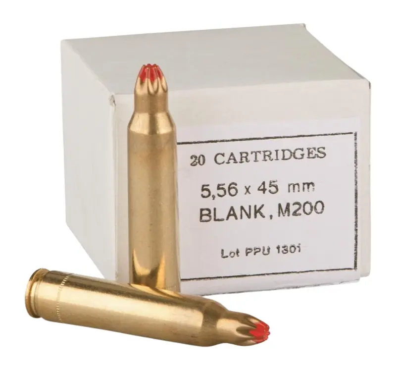 PPU PPB556 5.56X45 BLANK M200 2000RDS