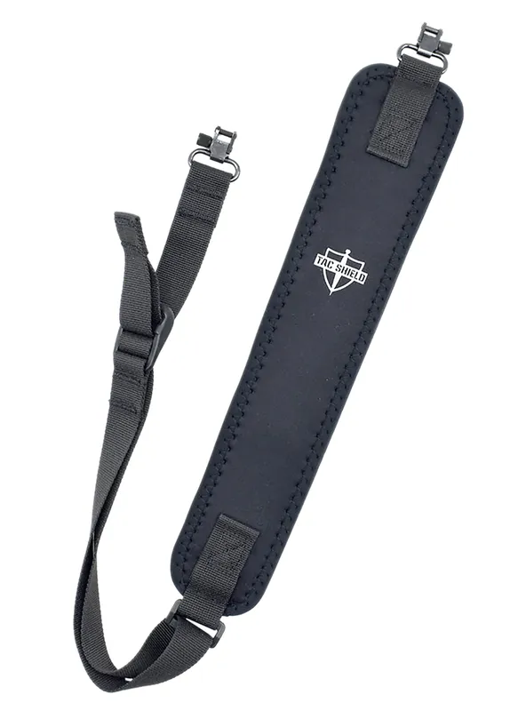 TacShield Elkhorn Flex Sling Pad with TacGrip Neoprene  Black