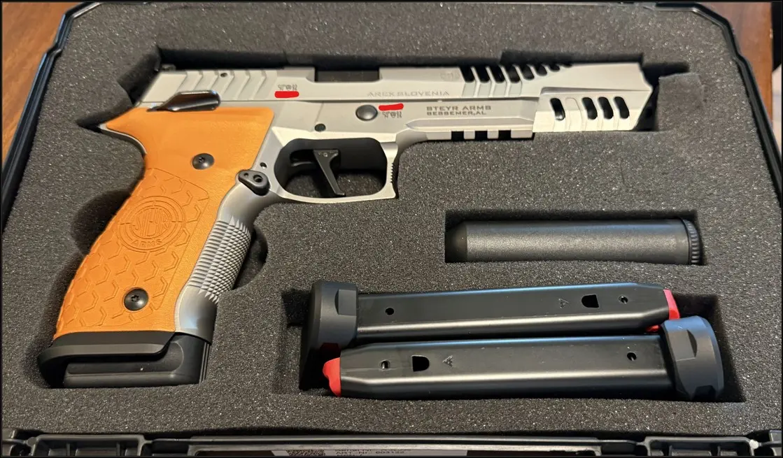 Steyr Arms ATC6ROCK 9mm Luger 20+1 6" Optic-Cut Pistol w/ Beavertail Picatinny Rail