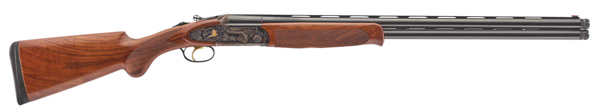 Franchi Instinct Sideplate 12 Gauge 28" 2rd Break Action Over Under Shotgun, Walnut - 41360