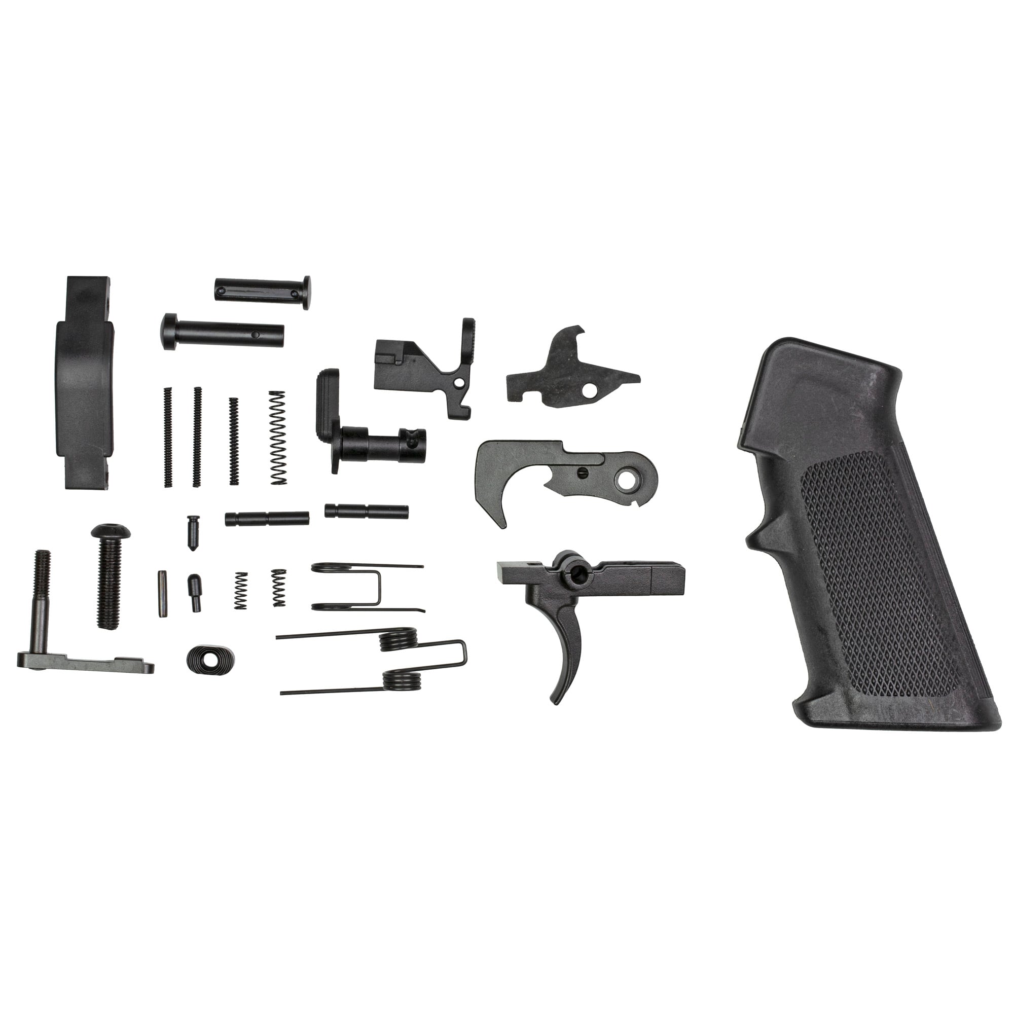 Odin Works Enhanced Lower Parts Kit, Black, Fits AR15 - ACCLPKENHANCED