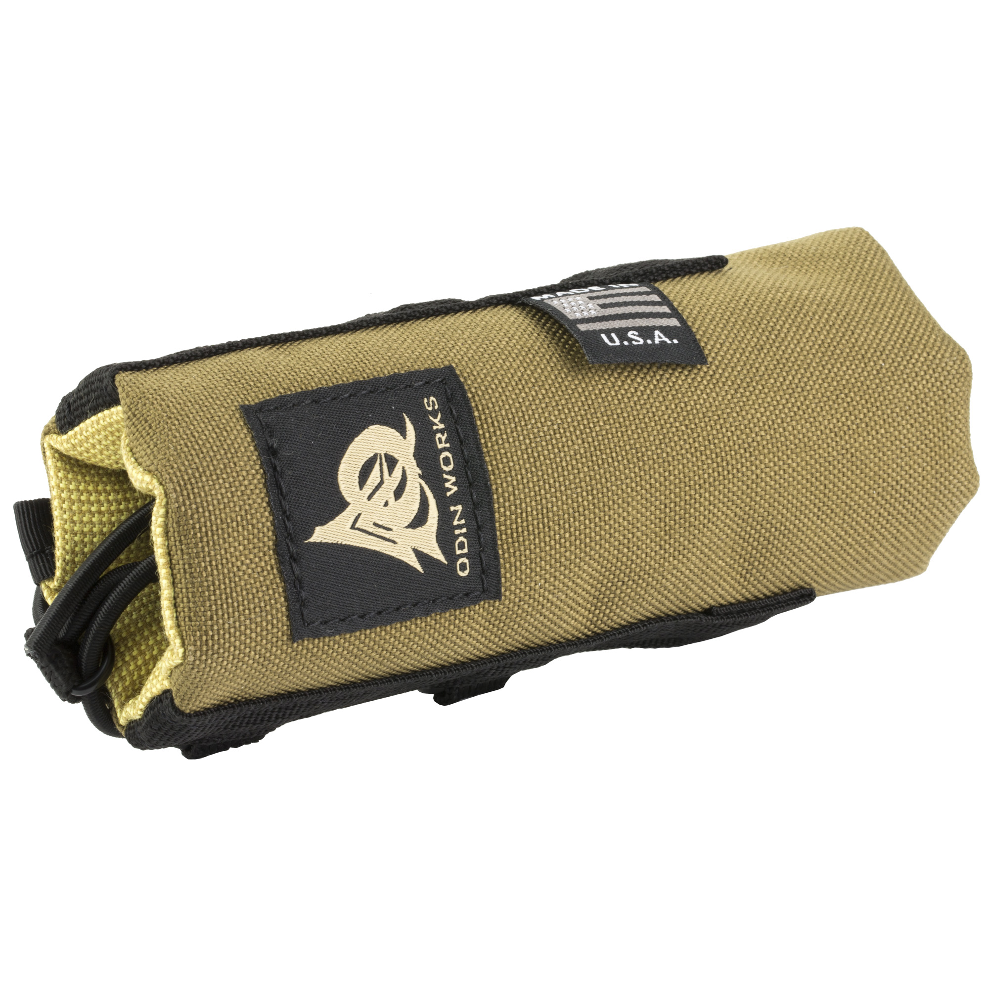 Odin Works Mirage Suppressor Cover, 5.5" Long, Cordura 1000, Coyote Brown
