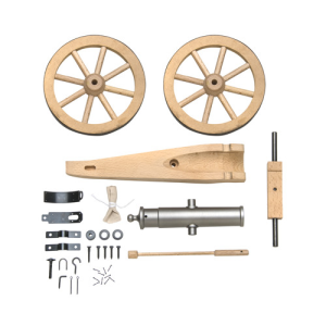 TRADITIONS Mountain Howitzer 50 Cal Cannon Kit 6.75" White
