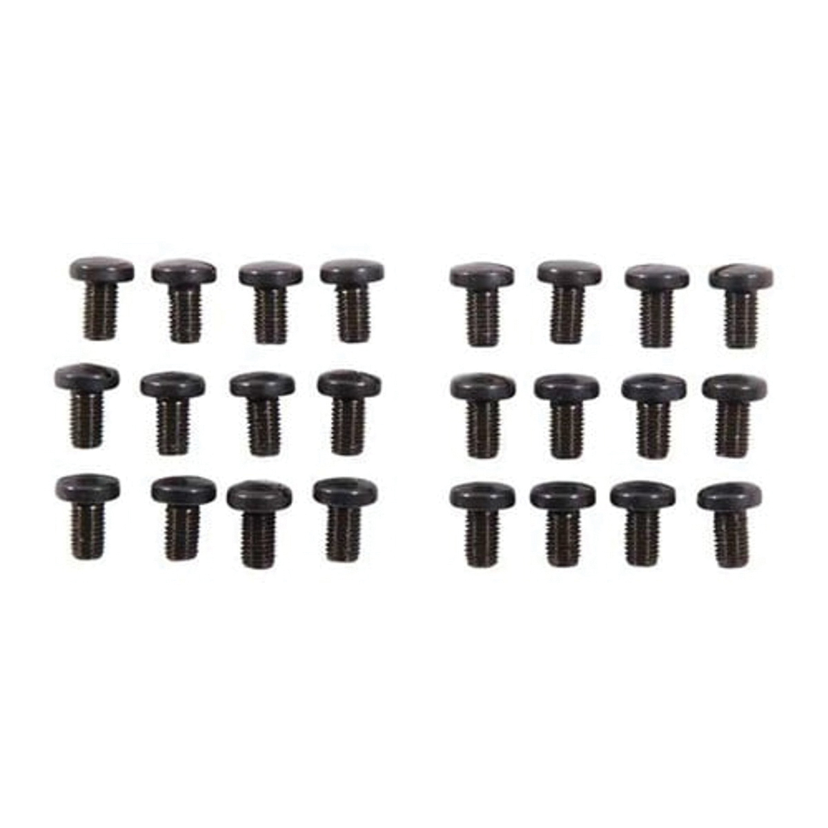 Brownells 24-Pack Standard Stock Screw Fits 1911 Commander/1911 Government, Black