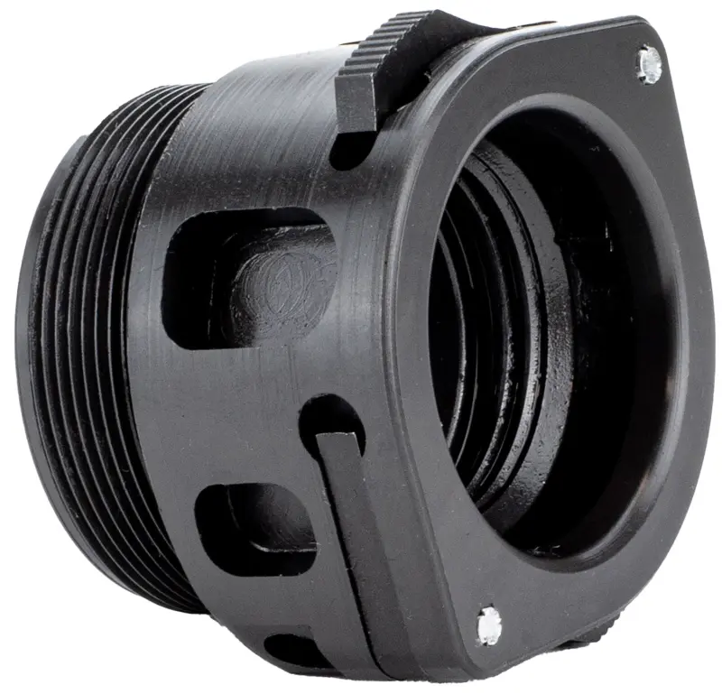 Kgm Suppressors A-QDA-DL QD Adapter Fits 1.375"x24 Steel Nitride Black