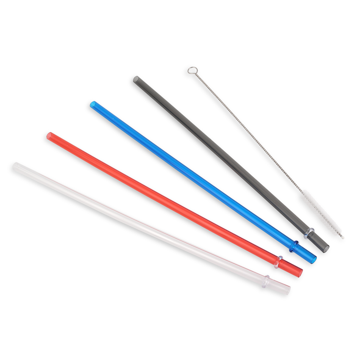 Yukon Outfitters Reusable Straws with Cleaning Brush Set - MGTSS4