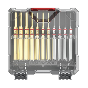 Real-Avid Real Avid Accu-Punch 11-Piece Standard Brass & Steel Pin Punch Set