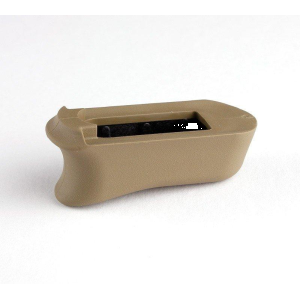 Hogue Kimber Micro 9 Rubber Magazine Extended Base Pad Flat Dark Earth