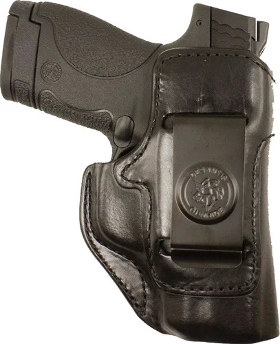 DESANTIS INSIDE HEAT HOLSTR RH - IWB LTHR FOR GLOCK 19/23/33 BL