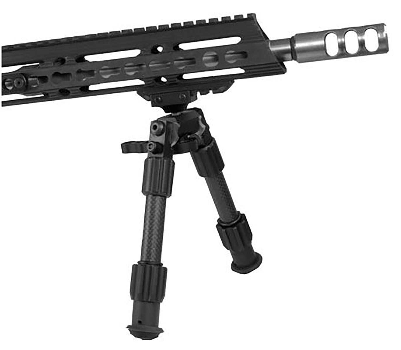 TruGlo Tac-Pod Carbon Railmount - 9-13" - TG8903L