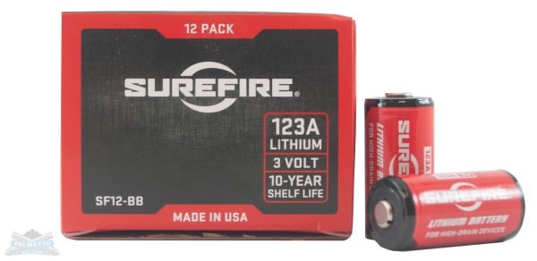 SureFire 123A Lithium Batteries SF12-BB